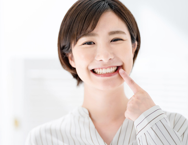 甲府市の歯医者、くまざわ歯科医院のホワイトニング